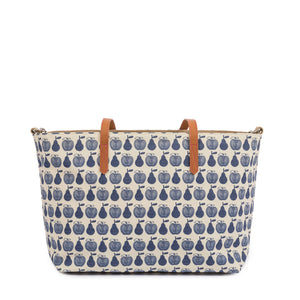 Notting Hill Tote Navy Apples & Pears