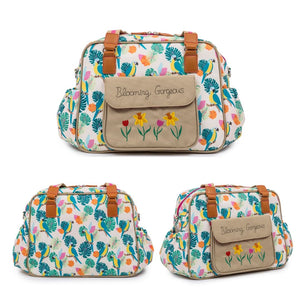 BLOOMING GORGEOUS- PARROT CREAM incl- Wash Bag, Bottle Holder, Wallet - BUNDLE