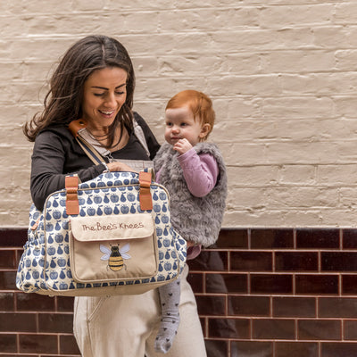 Bees knees changing shop bag