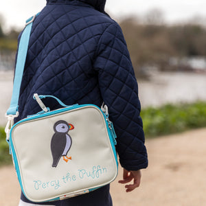 Pink Lining Puffin mini rucksack and reins