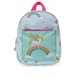 Pink Lining Unicorn Children's backpack with reins