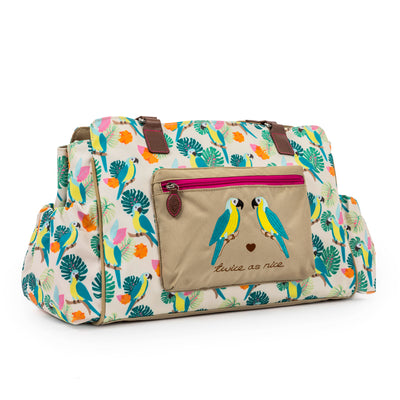 Pink lining best sale nappy bag