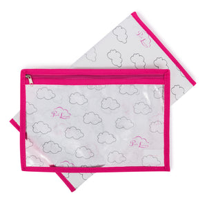 Nappy Bag - Pink Lining Dalmatian Fever Bag range